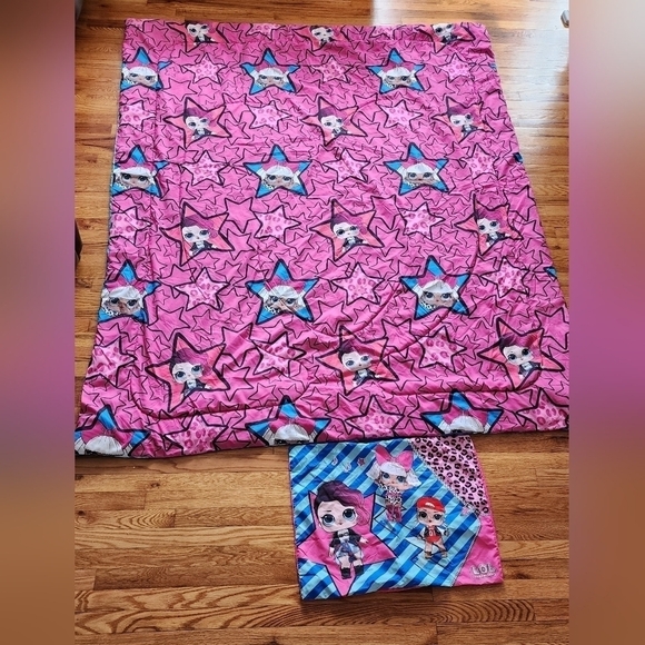 Lol surprise Born Rockers multicolor twin / full Comforter Set - Picture 2 of 8
